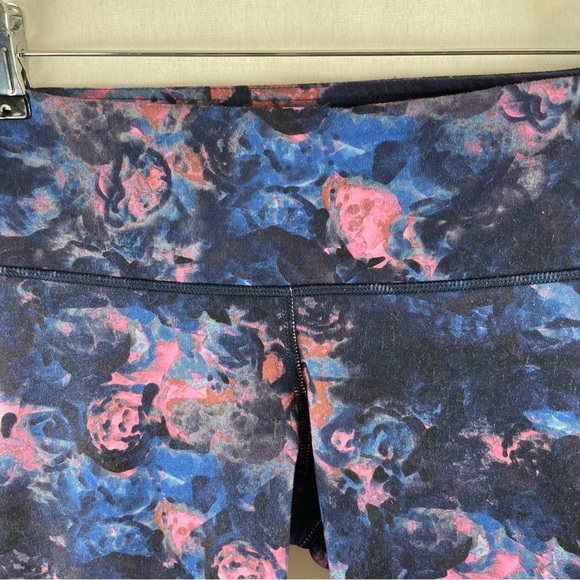 Lululemon Wunder Under Crop II Legging Moody Mirage Bark Berry Deep Navy 6 - Picture 7 of 9